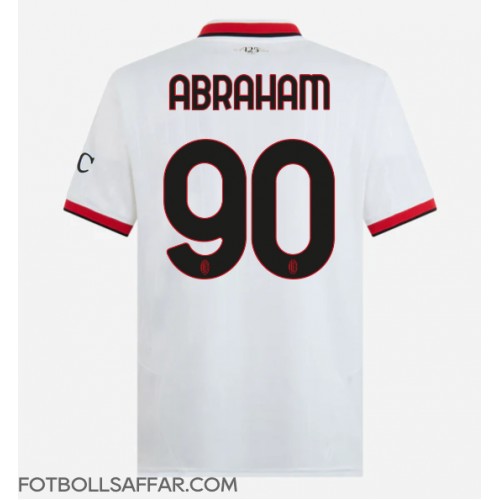 AC Milan Tammy Abraham #90 Bortatröja 2024-25 Kortärmad